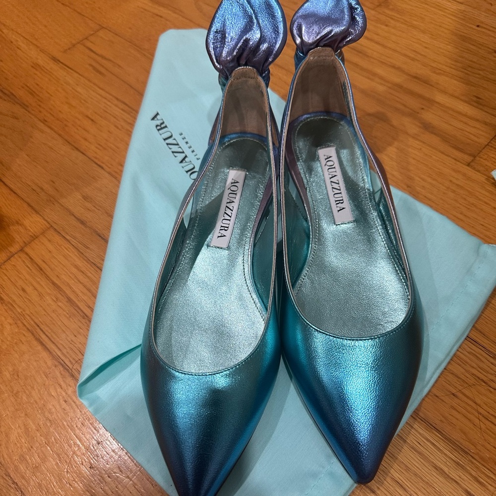 Brand new Aquazzura flats
